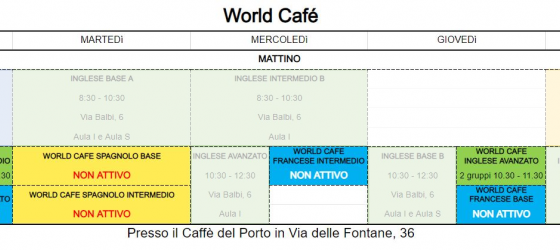 WORLD CAFE